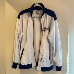 Vintage New York Track Jacket White Navy Men’s XXL